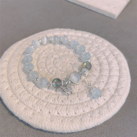 Buddha Stone Cat's Eye Butterfly Bracelet - Delivering Good Fortune and Inner Peace