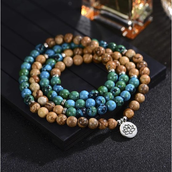 108 Buddhist Prayer Beads – Multi-Functional Mala for Meditation & Healing